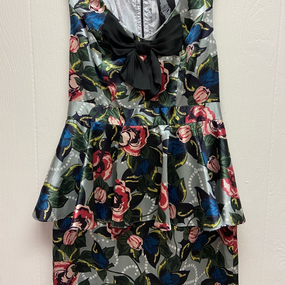 Vintage inspired floral dress